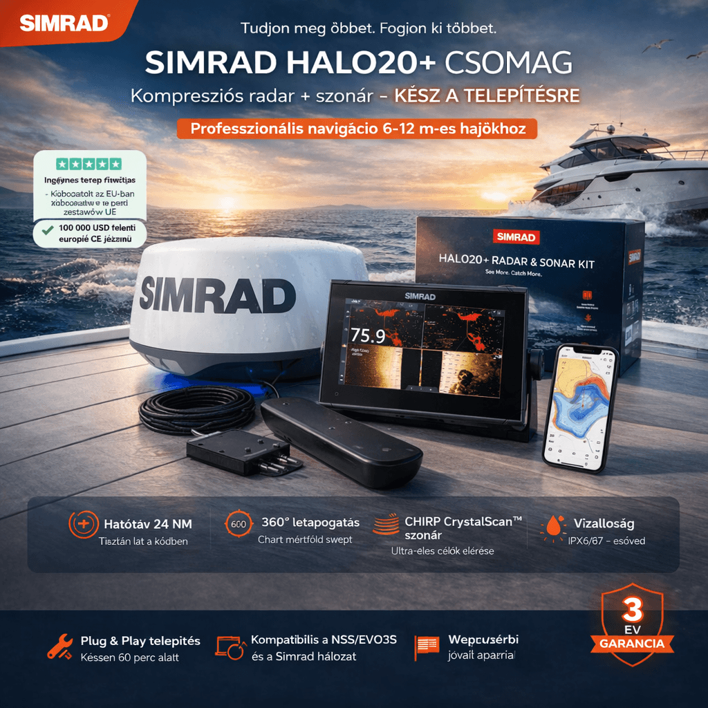 Simrad MFD/sonda GO9 XSE, sin Xdcr