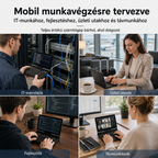 7 hüvelykes érintőkijelzős mini laptop Windows 11 Pro rendszerrel USB-C és HDMI csatlakozással